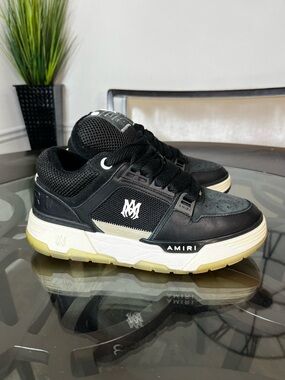 AMIRI MA-1 Black White Mens Sneakers Sz 9